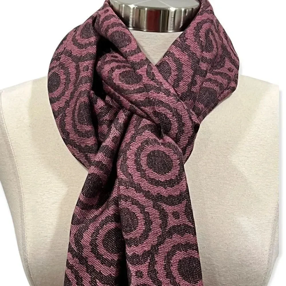 INC International Concepts Jacquard Winter Scarf/Wrap